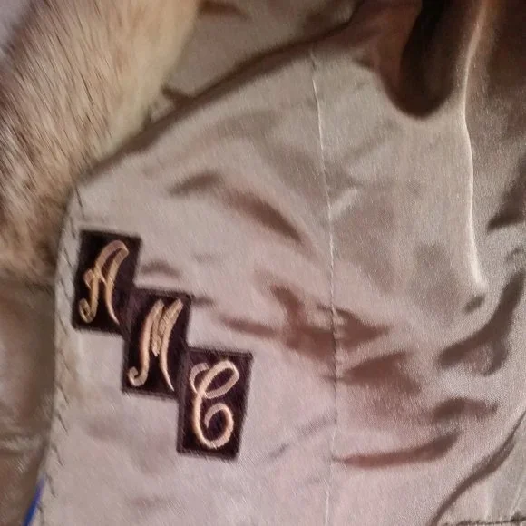 The Hurtigs of Vaughan Street vintage genuine mink coat with matching hat EUC - Picture 7 of 16